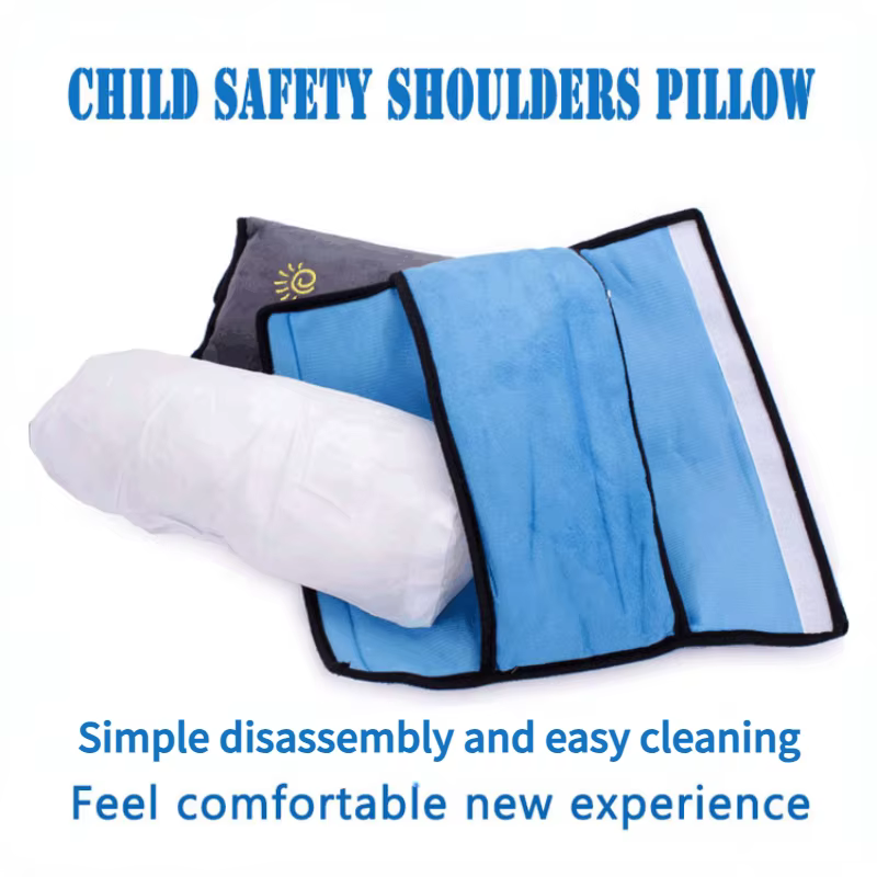 Coussin de sécurité pour siège auto enfant, coussin de protection pour harnais, coussin de soutien pour bébé et tout-petit