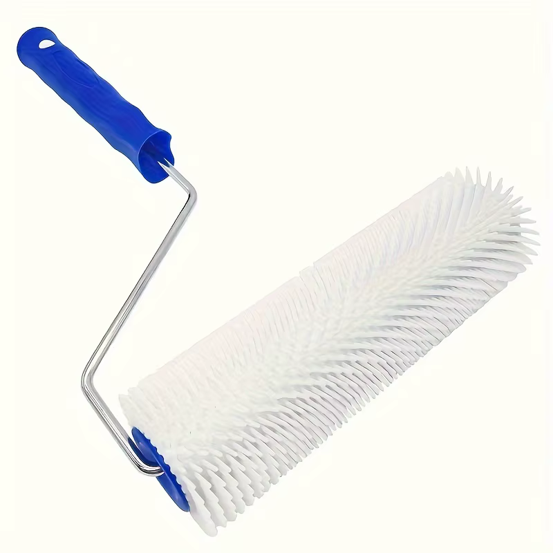 Rouleau à peinture à picots de 9 pouces, outil de peinture pour la maison, sol en époxy, mur, porte, plafonds, outil de construction, 1 pièce