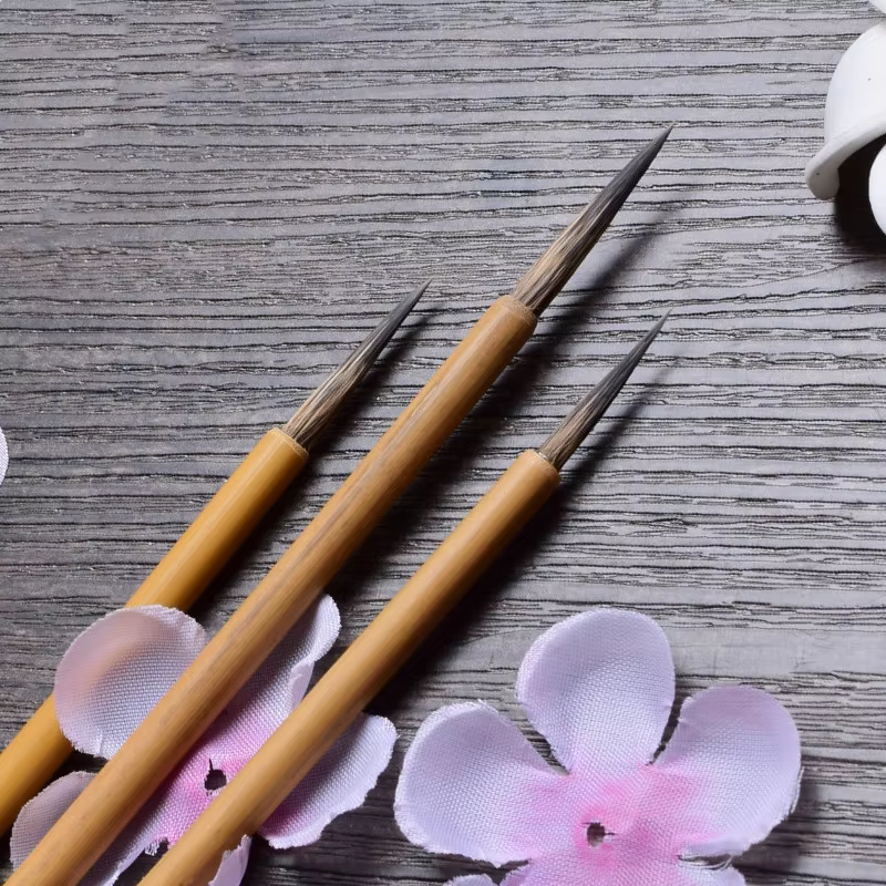 Pinceaux de peinture à lignes fines