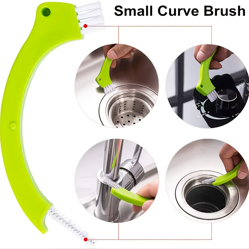 Brosse de nettoyage de joints de carrelage deux