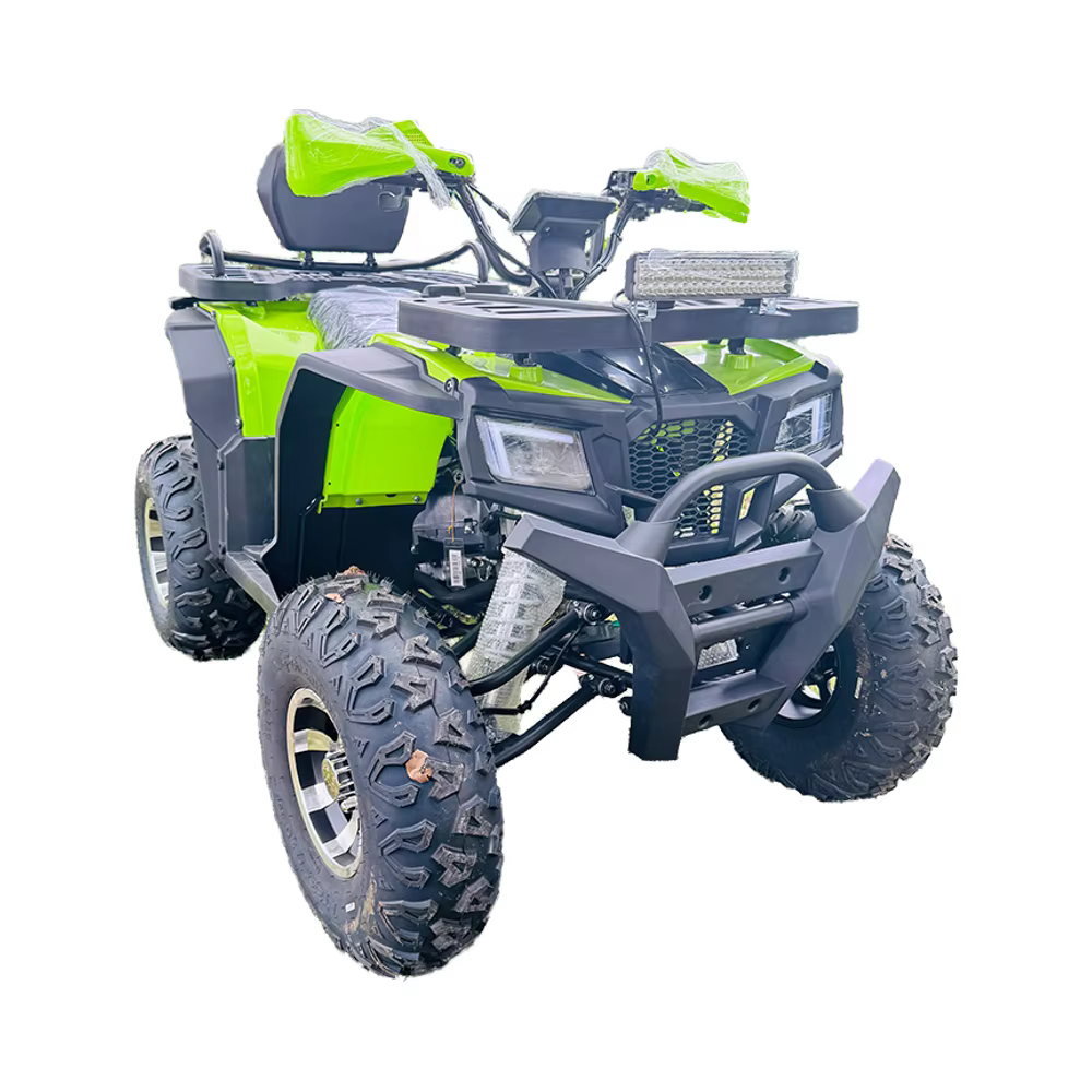 Quad automatique tout-terrain 200cc à quatre roues, équipé d'un moteur 4 temps essence/diesel, idéal pour les sites touristiques
