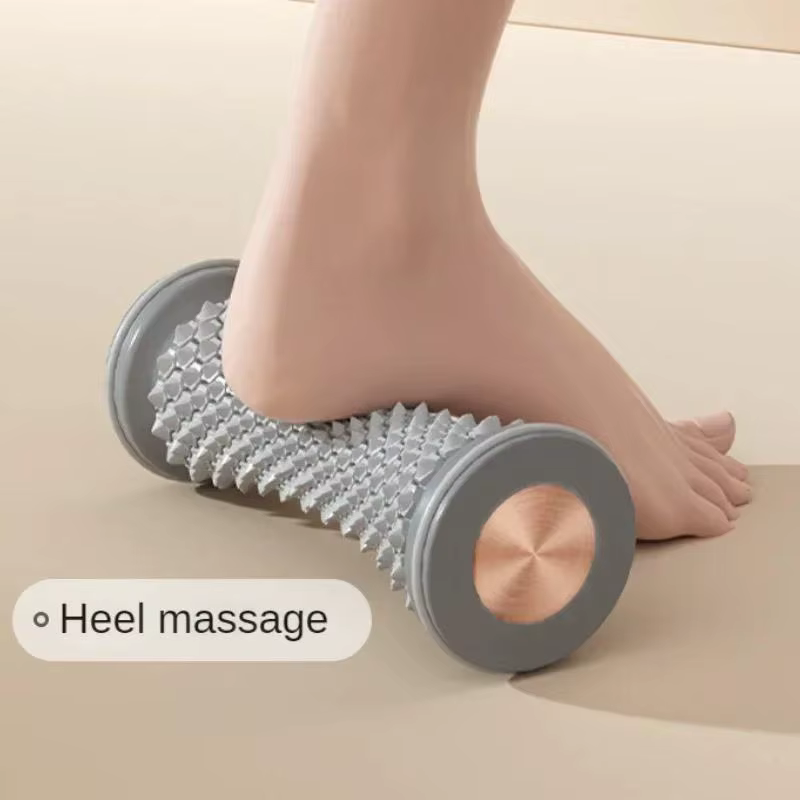 Masseur de pieds, rouleau de massage, balle de massage yoga, rouleau pour fascia plantaire, soin de relaxation musculaire, masseur de pieds manuel en plastique