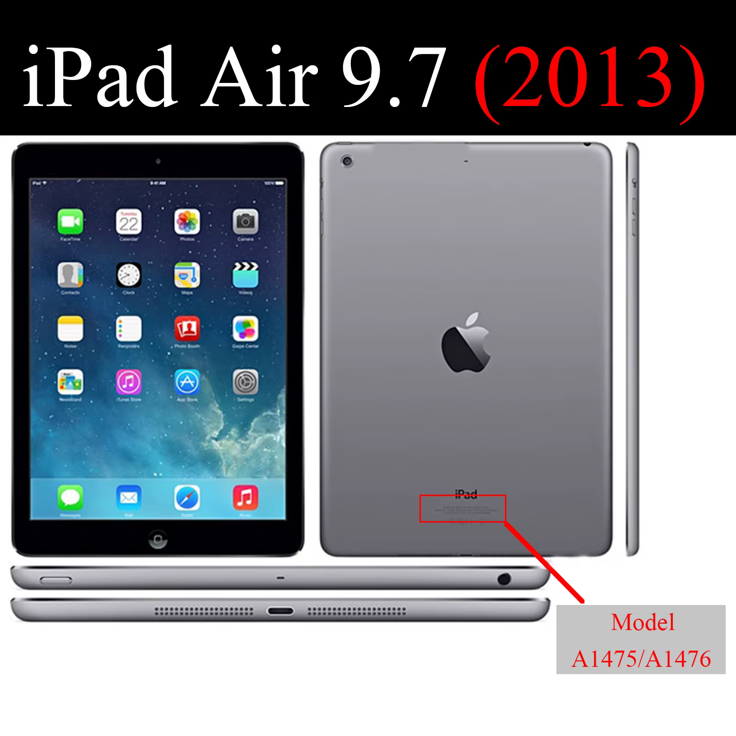 Étui en silicone souple pour tablette Apple iPad Pro 12.9 11 9.7 Air 2 3 4 5, housse de protection Airbag Chancelier pour ISub Mini 1 2 3 4 5 6