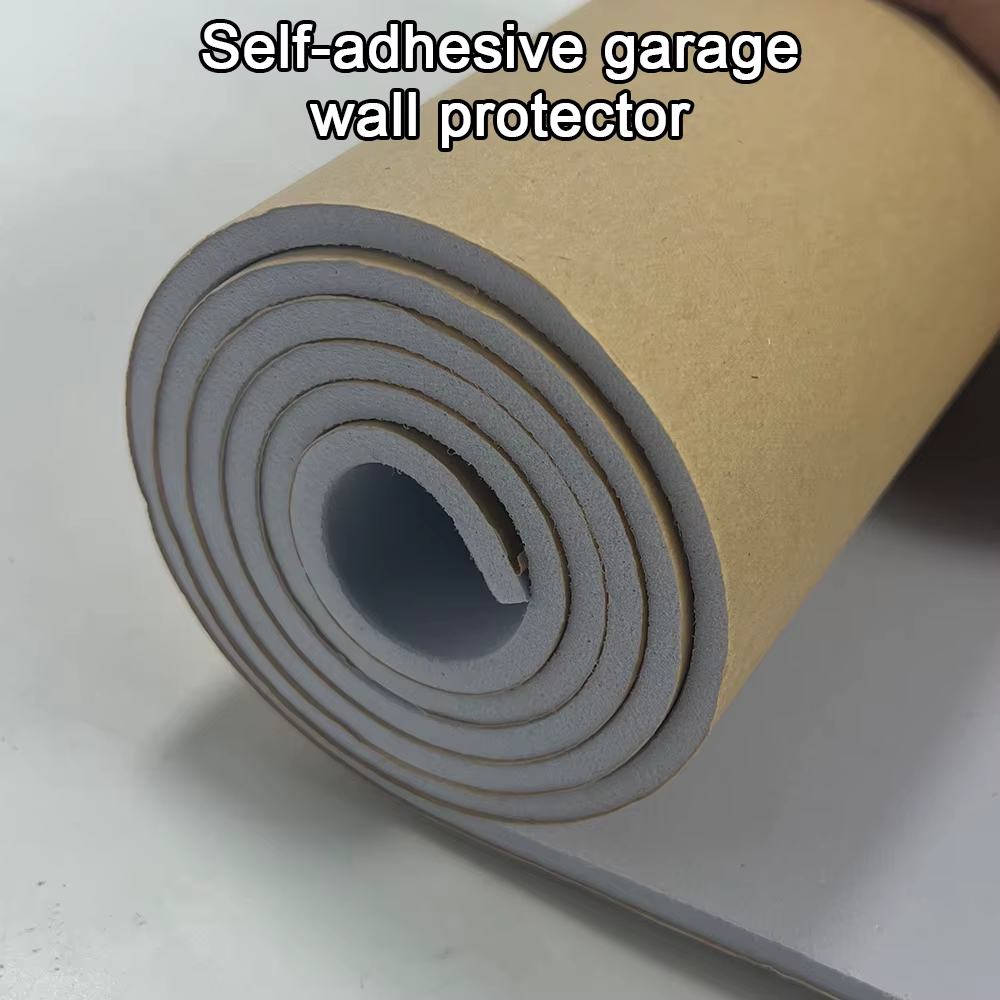 Bande anti-collision autocollante, protection en mousse pour mur de garage, 5,5 mm d'épaisseur, pour la protection des coins des meubles de garage, 20x135 cm