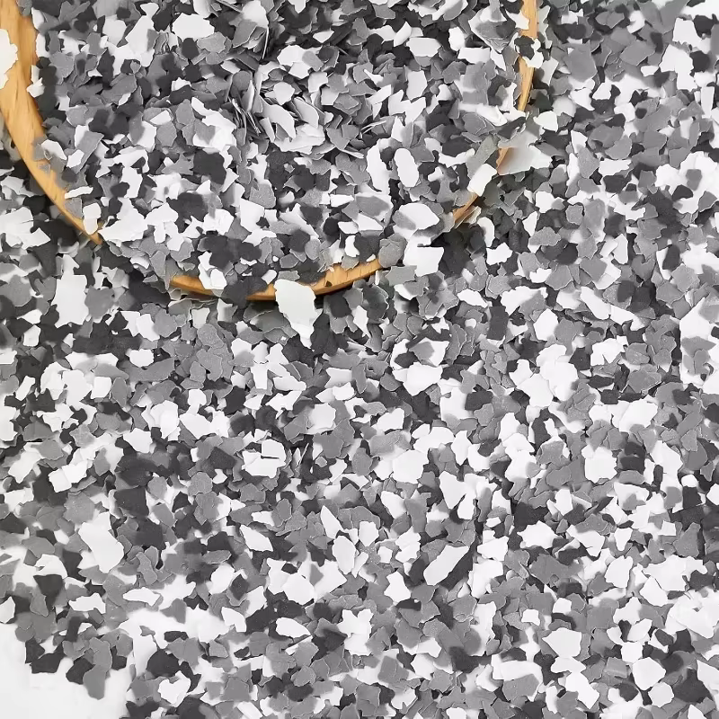 500g de copeaux de pierre décoratifs colorés pour revêtements de sol en béton