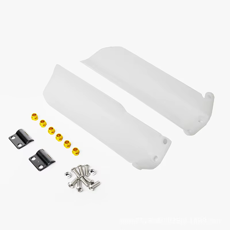 Curseur de Protection des jambes de fourche avant, couvercle de Protection de moto, couvercle en plastique pour véhicule tout-terrain 140cc 160cc ATV