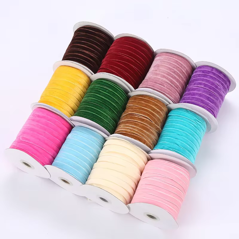 Ruban en velours 50yards 10mm