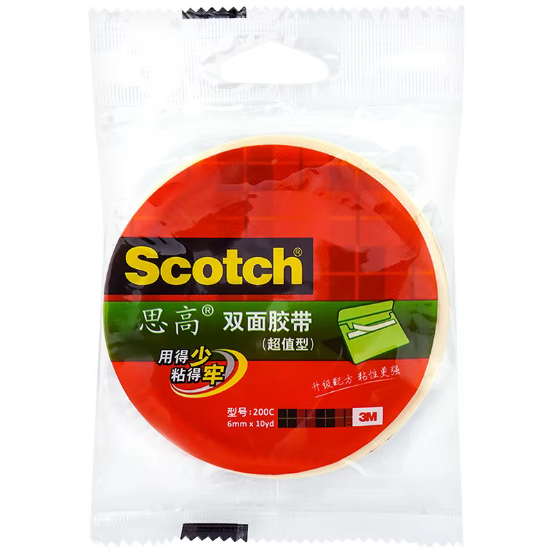 Ruban adhésif double face haute viscosité 3M Scotch