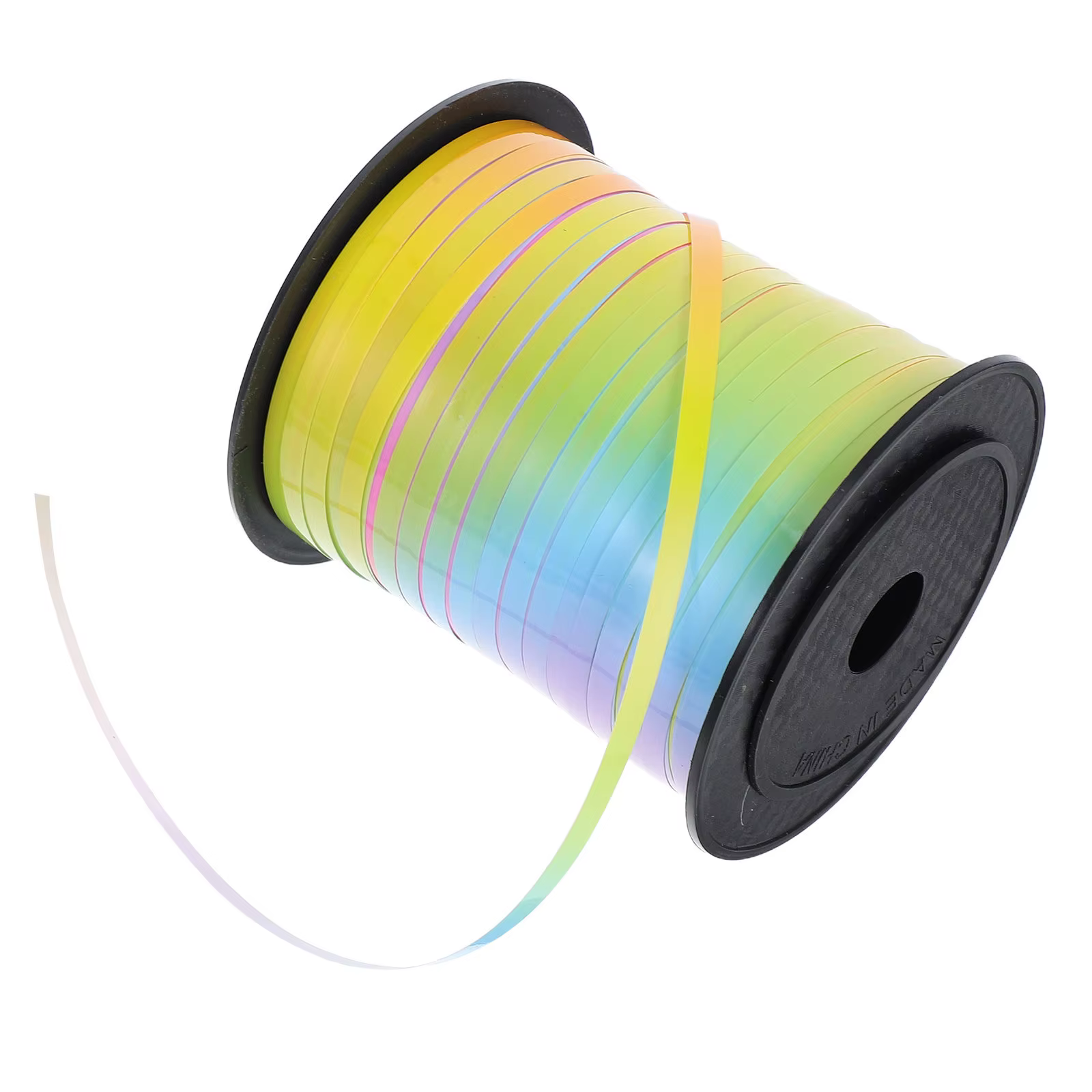 Ruban à friser coloré pour ballons, idéal pour les décorations de mariage, d'anniversaire, l'emballage cadeau et les loisirs créatifs DIY