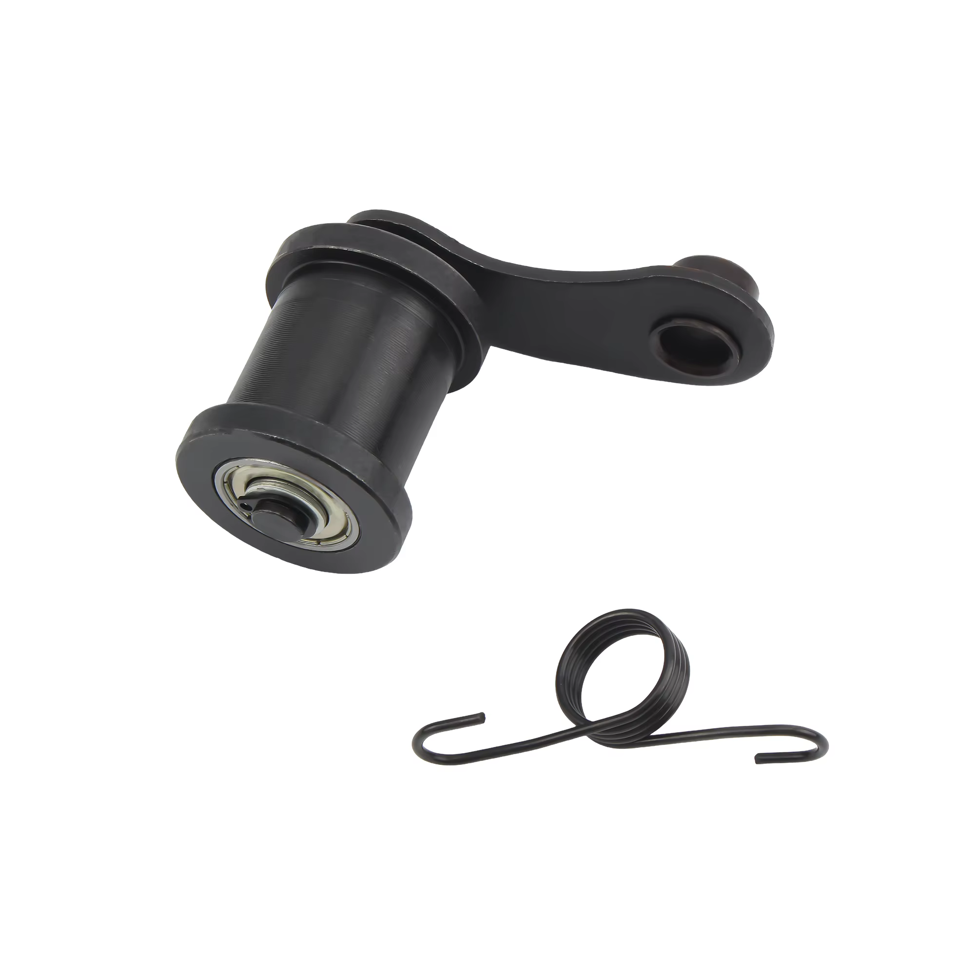 Tendeur de rouleau de chaîne de moto ATV Dirt Pit Bike, Guide de rouleau à ressort pour 110cc 125cc 140cc, accessoires universels de moto