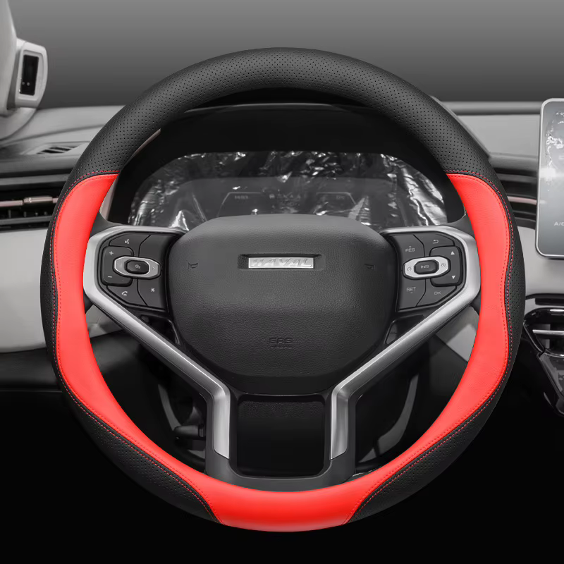 Support de protection de couverture de volant de voiture, rond pour Haval Gesion 2021- 2024, 2025, résistant à l'usure, antidérapant, accessoires intérieurs