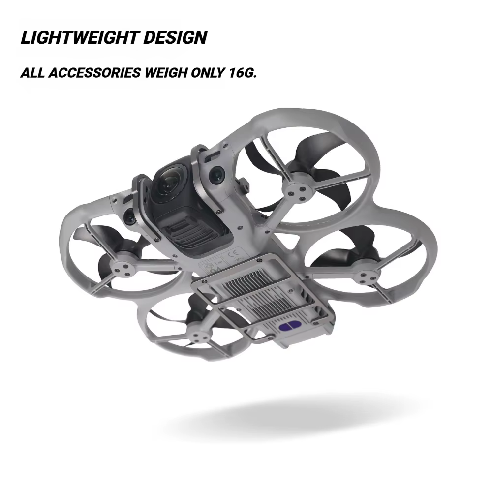 Barre de protection en alliage d'aluminium pour DJI AVATA360 avec kit d'armure de châssis, kit anti-collision en alliage pour AVATA360