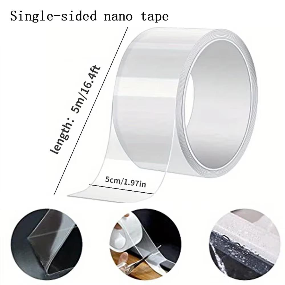 Nano ruban d'étanchéité étanche multi-surfaces – Résistant aux taches et facile à appliquer