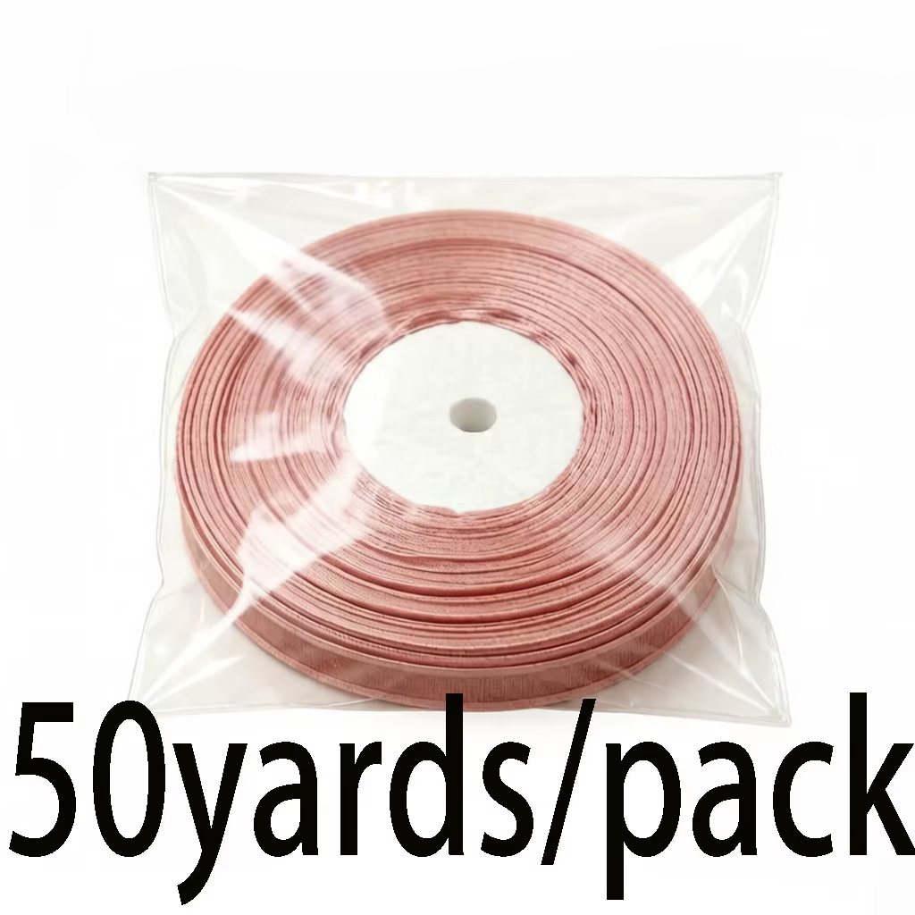 (50 yards/rouleau) ruban en Organza doux large côté vente en gros emballage cadeau rubans de décoration (20/25/40mm)