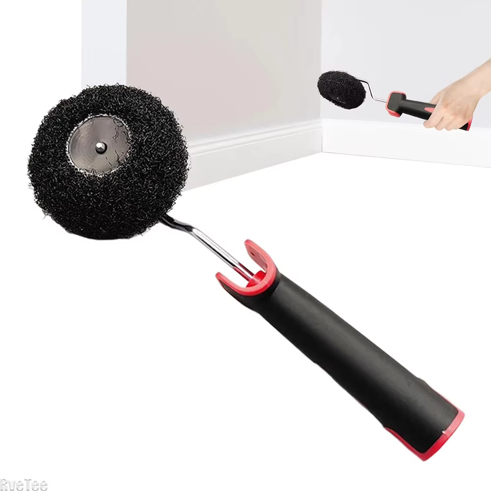 Rouleau de peinture en forme de citrouille pour coins et bordures