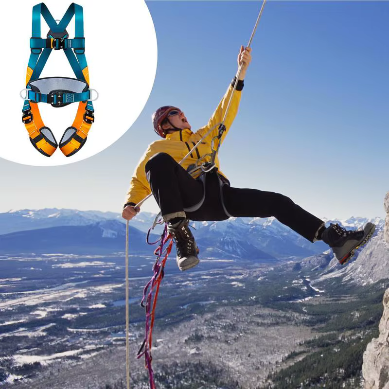 Ceinture de sécurité SFP pour la protection contre les chutes, ceinture d'escalade à cinq points, protection contre les chutes, construction, rappel