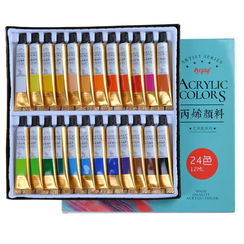 Assortiment de peinture acrylique