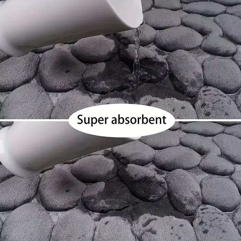Tapis en fibre gaufrée 1 pièce