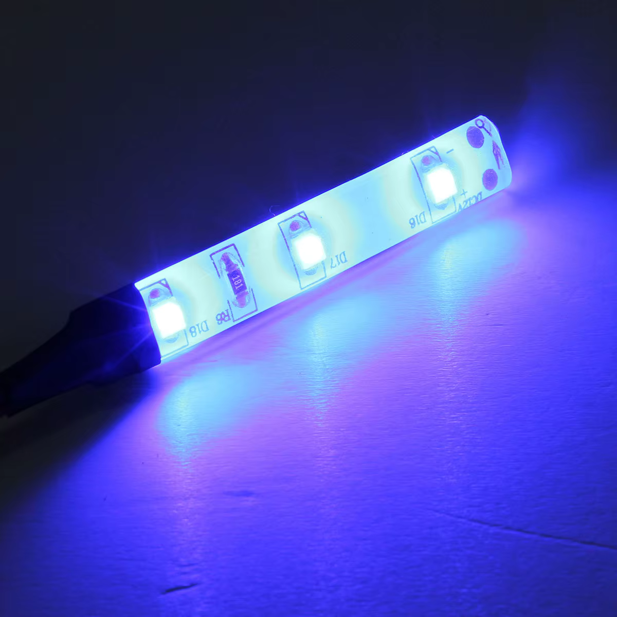 3 LED 3528 SMD IP65 12V LED étanche bande lumineuse lampe Flexible pour Auto moto style universel voiture décoration colorée
