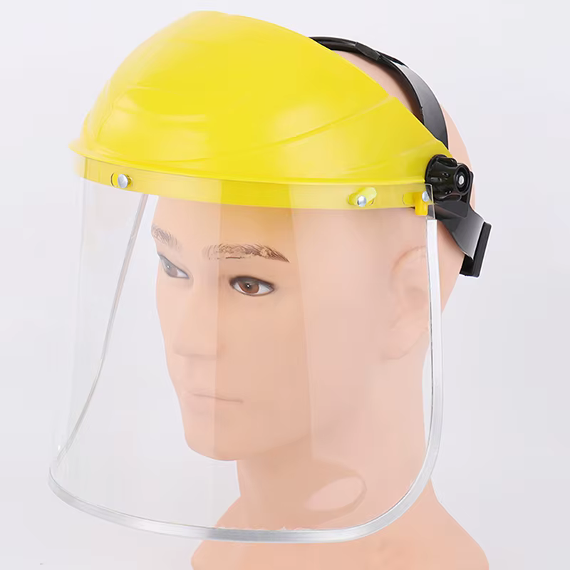 Masque de Protection réglable Transparent PVC Anti-salive Anti-poussière visages boucliers écran visières de rechange Protection des yeux masque facial