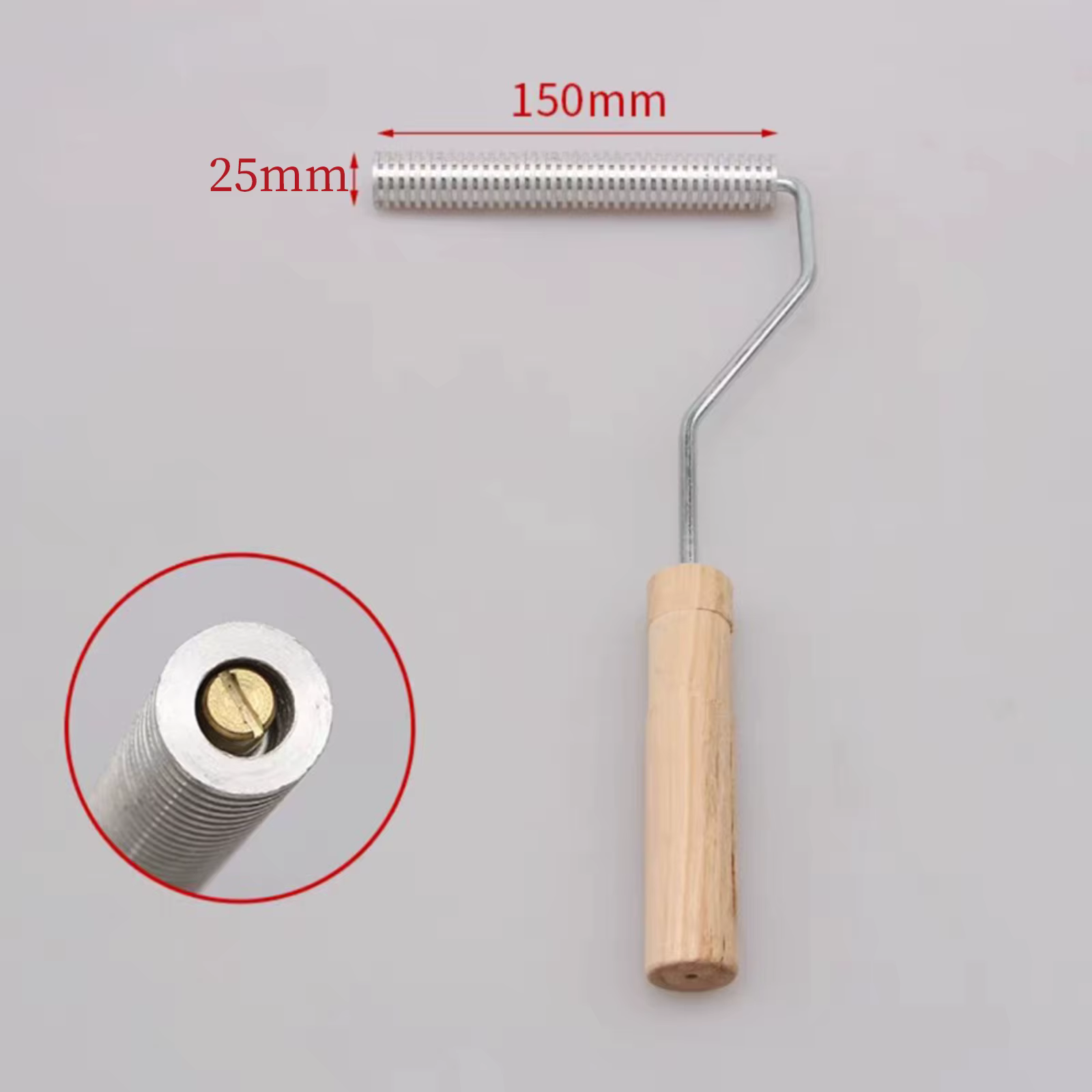 Kit d'outils de rouleau de peinture de stratification d'outil de palette de bulle de fibre de verre 3 pièces Kit