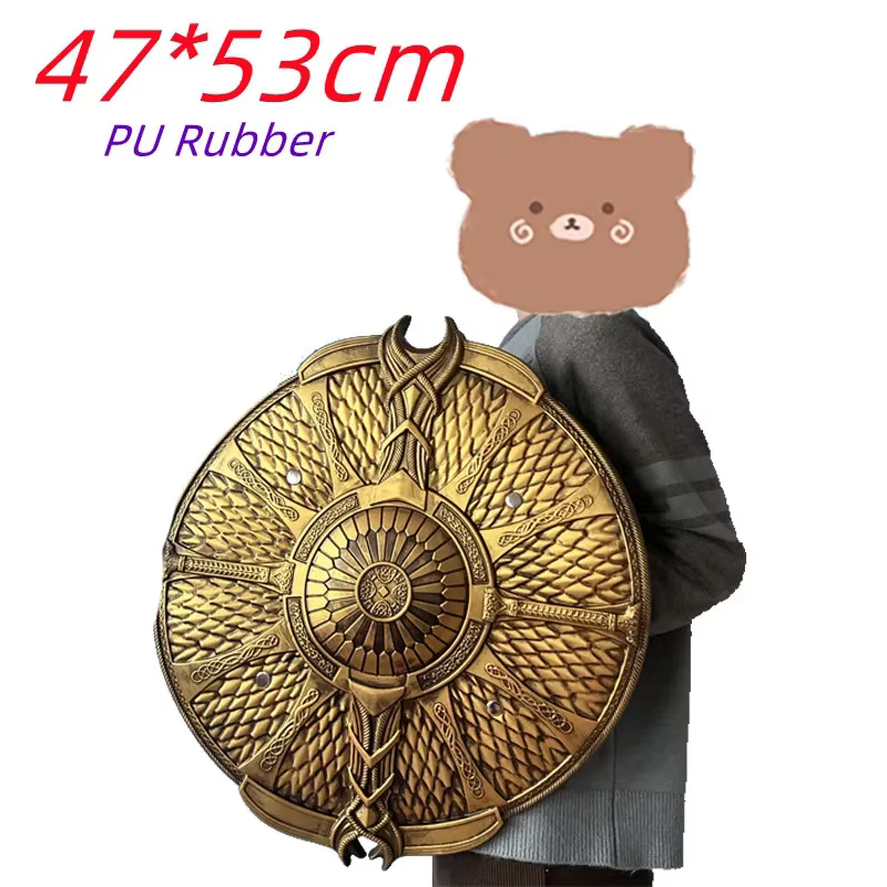 Bouclier gardien dieu de la guerre, défenseur de vocation, marteau de Cosplay, accessoire arme fantôme Chaos lame tonnerre AX modèle caoutchouc Unshar