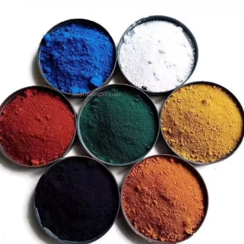 Poudre de Pigment d'oxyde de fer colorée
