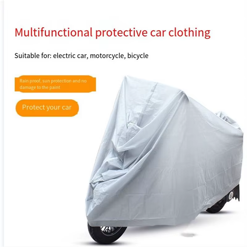 Housse de Protection imperméable pour moto, étui de Protection pour vélo et Scooter, extérieur et intérieur, anti-pluie, anti-poussière, UV, Protection solaire pour moto