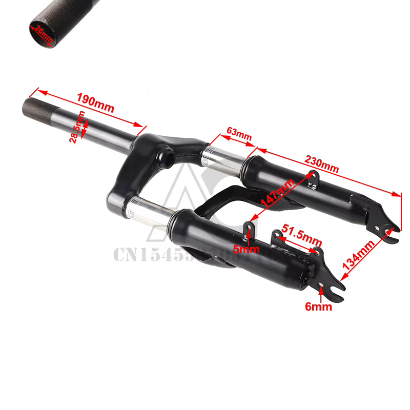 Choc de Fourche Avant de Normandie, Pièces de Rechange Adaptées aux Accessoires de Scooter Électrique, Nouvelle Collection