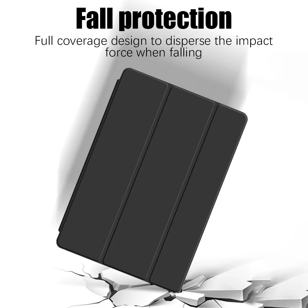 Pour iPad A16 11e/10e génération Pro 11/13 M4/M5 Pro 12/9 Air 11 M3 2025 Air 4/5 7e/8e/9e 10.2 Housse de protection anti-chute