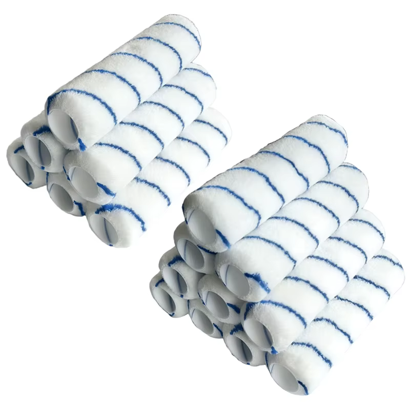 Rouleau de peinture à Cage en microfibre tissée