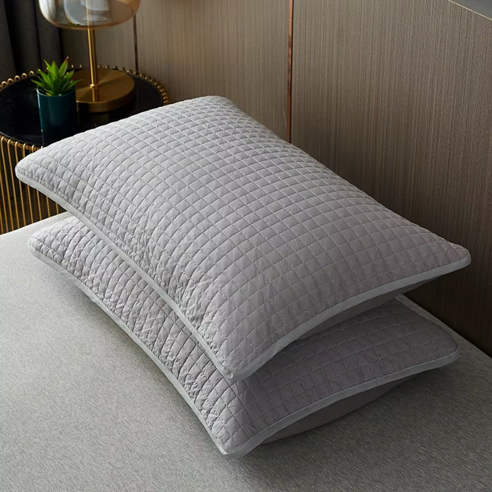 Housse de coussin en coton, couche d'isolation, huile de tête, taie d'oreiller, protection Anti-acariens, Anti-transpiration, protection du noyau de l'oreiller domestique