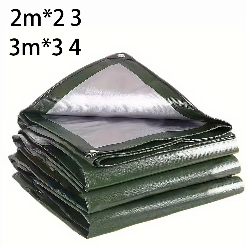 Bâche imperméable verte argentée TarLII