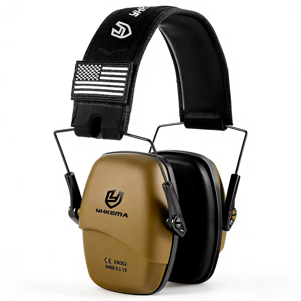 YHKEMA – protège-oreilles de sécurité pour tir, protection auditive, pour la chasse tactique, réduction du bruit, casque insonorisé