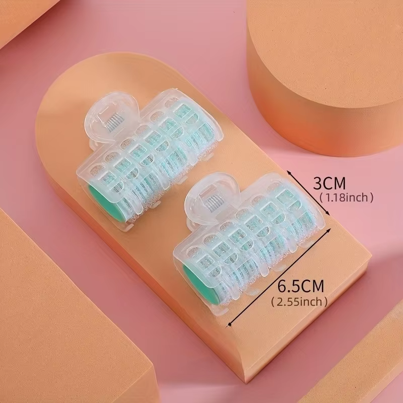 Bigoudis auto-adhésifs en plastique pour franges et boucles, outils de coiffure pour la mise en forme des franges et des boucles