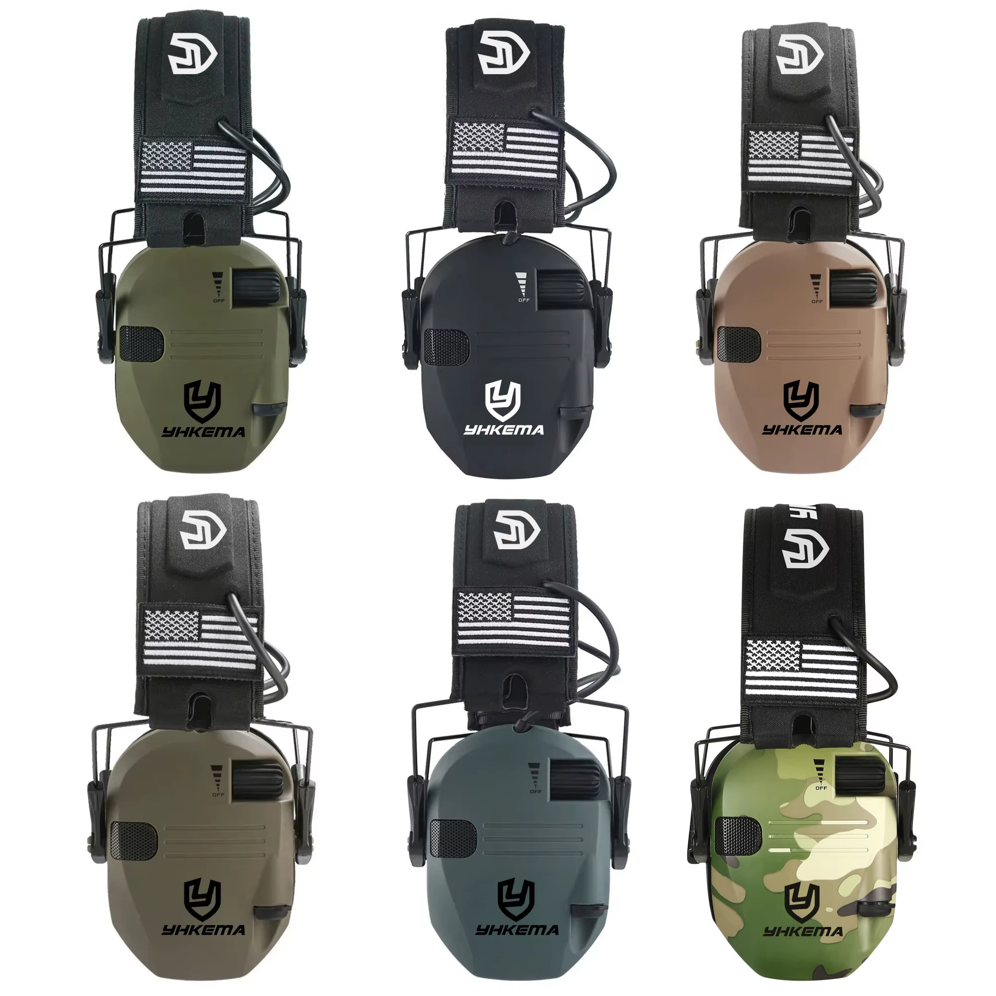 Casque de Protection de sécurité tactique pour Sports de plein air, 23db, Anti-bruit, Impact, Amplification du son, oreille de chasse