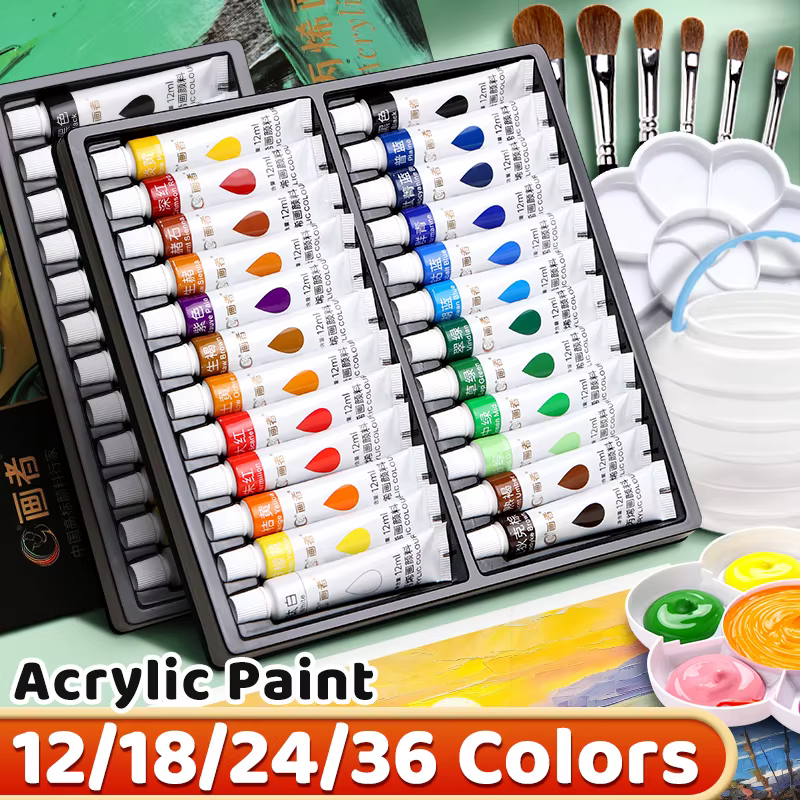 Kit de peinture acrylique vibrant