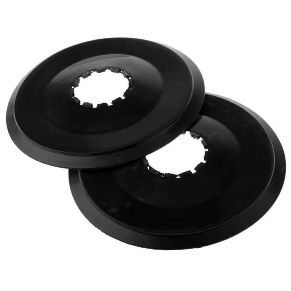 Protecteur de roue libre de vélo, 4 pièces, composants noirs, couverture de Protection des disques, Cassette Anti-usure pour cyclisme