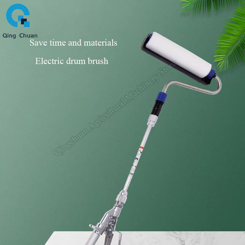 Brosse à rouleau électrique sans air pour peinture murale