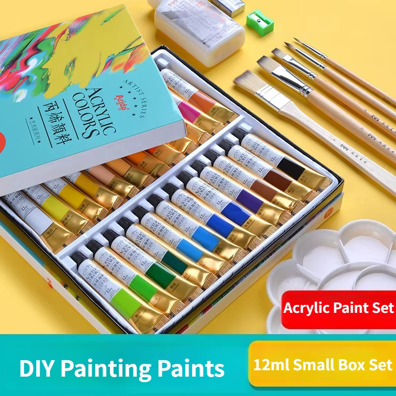 Assortiment de peinture acrylique