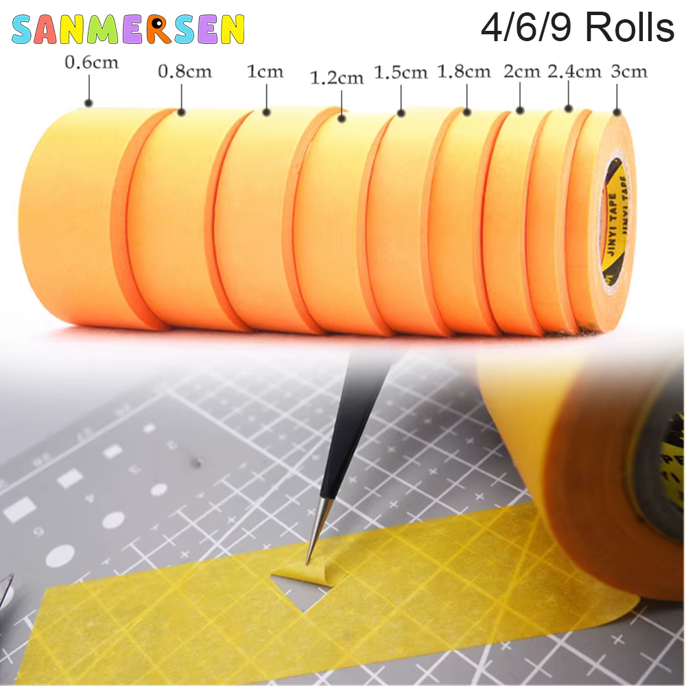 Rouleaux de ruban de couverture de masquage pour outils de bricolage