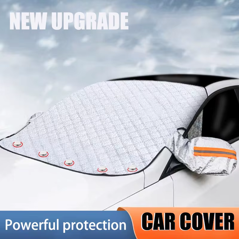 Bouclier Anti-UV pour pare-brise de voiture, 1 pièce, pour l'hiver, pour fenêtre avant, Anti-gel, Protection extérieure