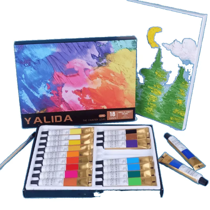 Assortiment de peinture acrylique
