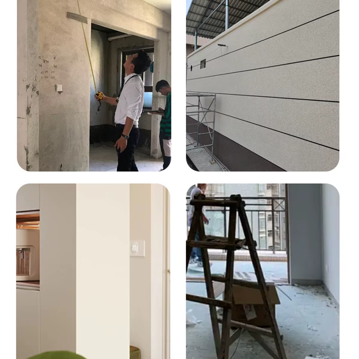 Outils de polissage de mur polisseuse ABS ponceuse à main truelle d'angle avec poignée outil