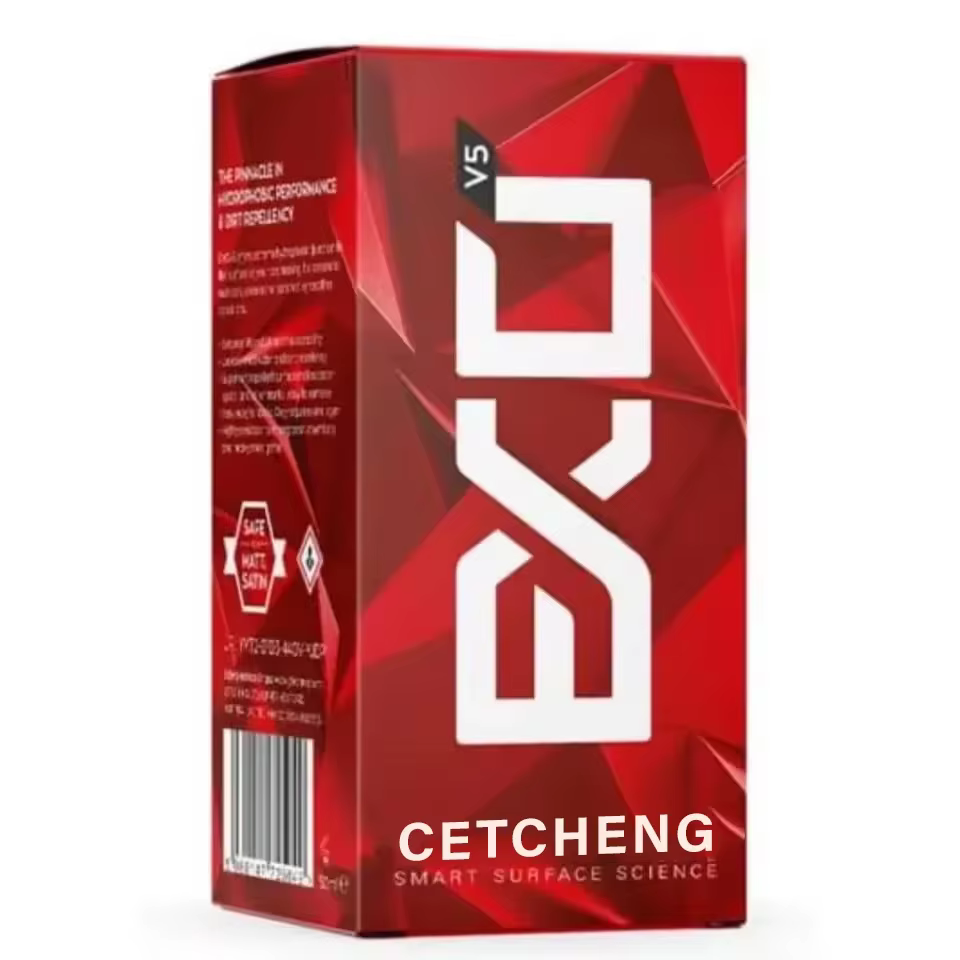 EXO Ultra Durable Hydrophobic Coating v5 Protégez votre peinture Ajoutez de la brillance Repousse les contaminants Résiste aux produits chimiques Éliminez les impuretés