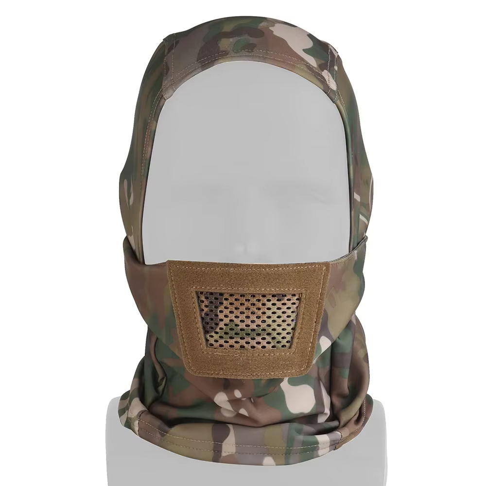 Masque Airsoft pour hommes, masque de Sport, cagoule, couvre-chef, Protection complète du visage, couvre-chef de chevalier pour Paintball, chasse, Sport, cyclisme