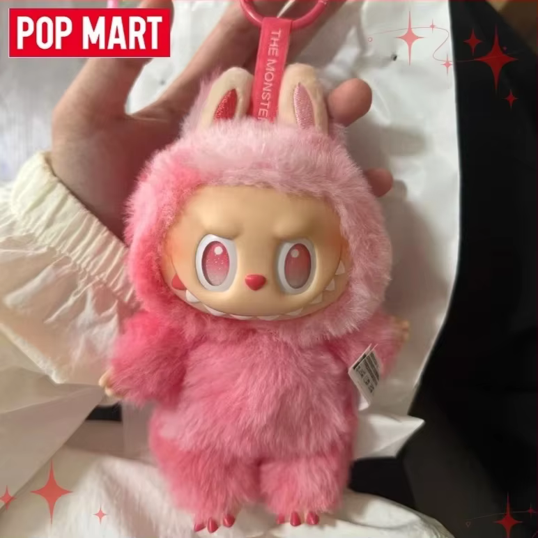 Peluche d'énergie avant Labubu 3.0 100% authentique, décoration d'intérieur douce officielle Pop Mart, expédition rapide