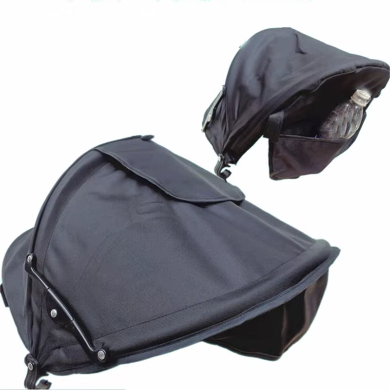 Pare-soleil pour poussette de bébé, capot de Protection, couverture d'auvent, accessoires de poussette, visière assise et couchée