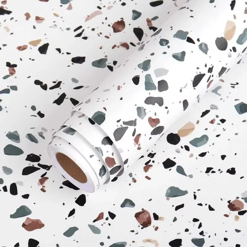 Papier de contact en terrazzo imperméable