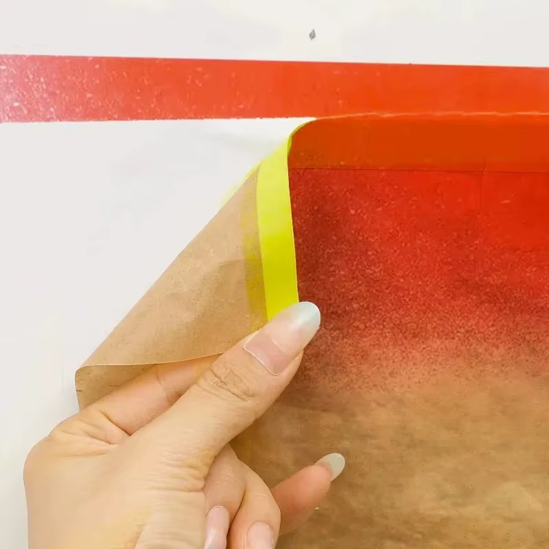 Papier de masquage pré-carré